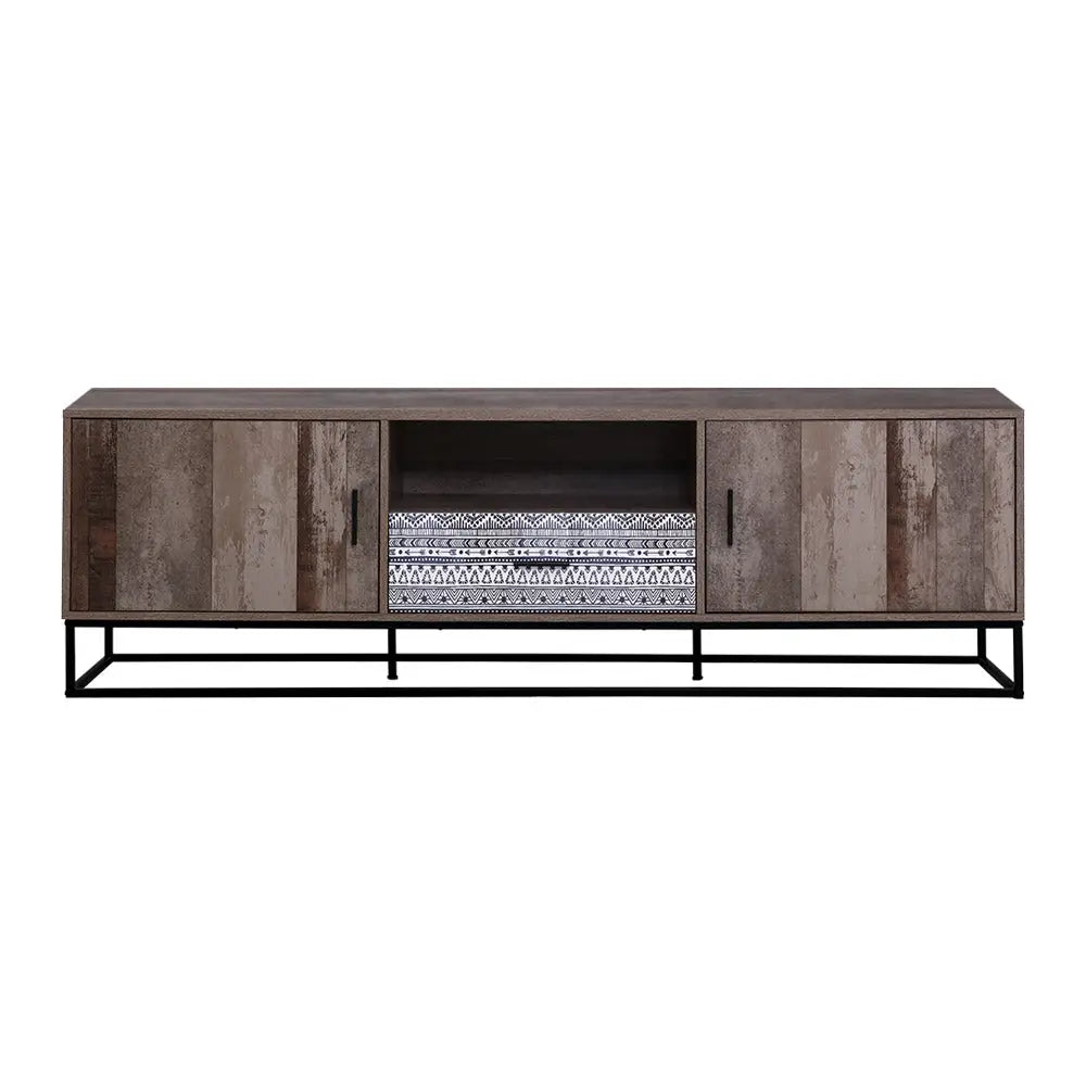 Artiss TV Cabinet Entertainment Unit 180cm Industrial - Furniture > Living Room > TV Units