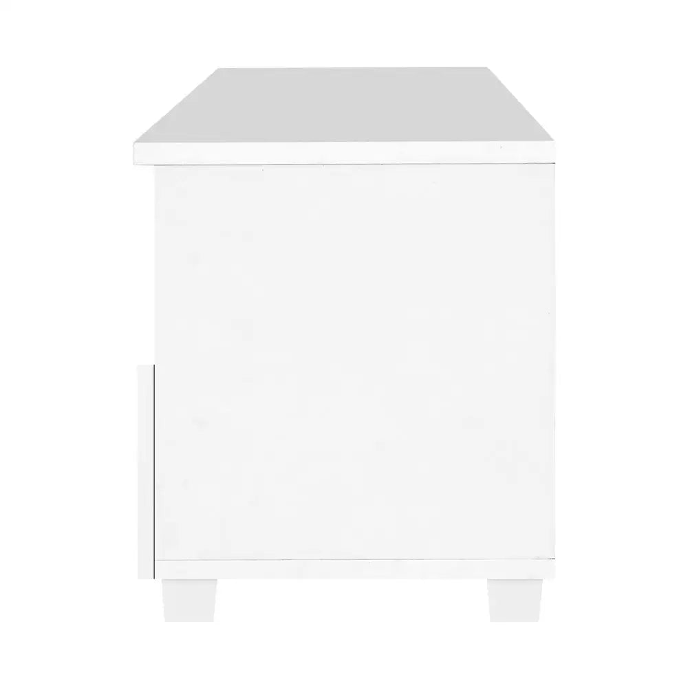 Artiss TV Cabinet Entertainment Unit 180cm White Eddie - Furniture > Living Room > TV Units
