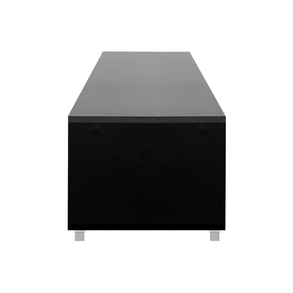 Artiss TV Cabinet Entertainment Unit 190cm Black Danson - Furniture > Living Room > TV Units