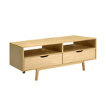 Artiss TV Entertainment Unit 120cm Pine Ford - Furniture > Living Room