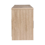 Artiss TV Entertainment Unit 140cm Oak Ken - Furniture > Living Room