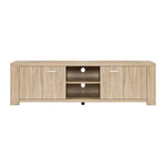 Artiss TV Entertainment Unit 160cm Oak Maxi - Furniture > Living Room