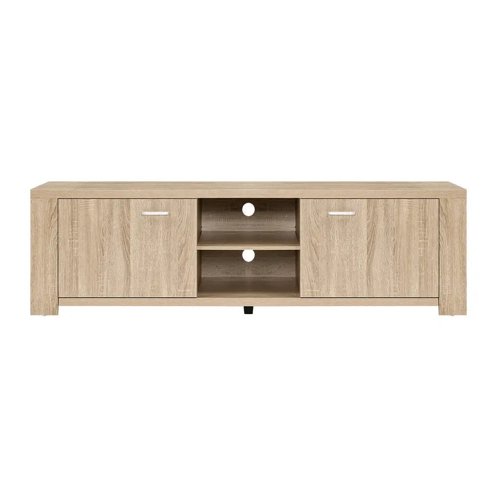 Artiss TV Entertainment Unit 160cm Oak Maxi - Furniture > Living Room