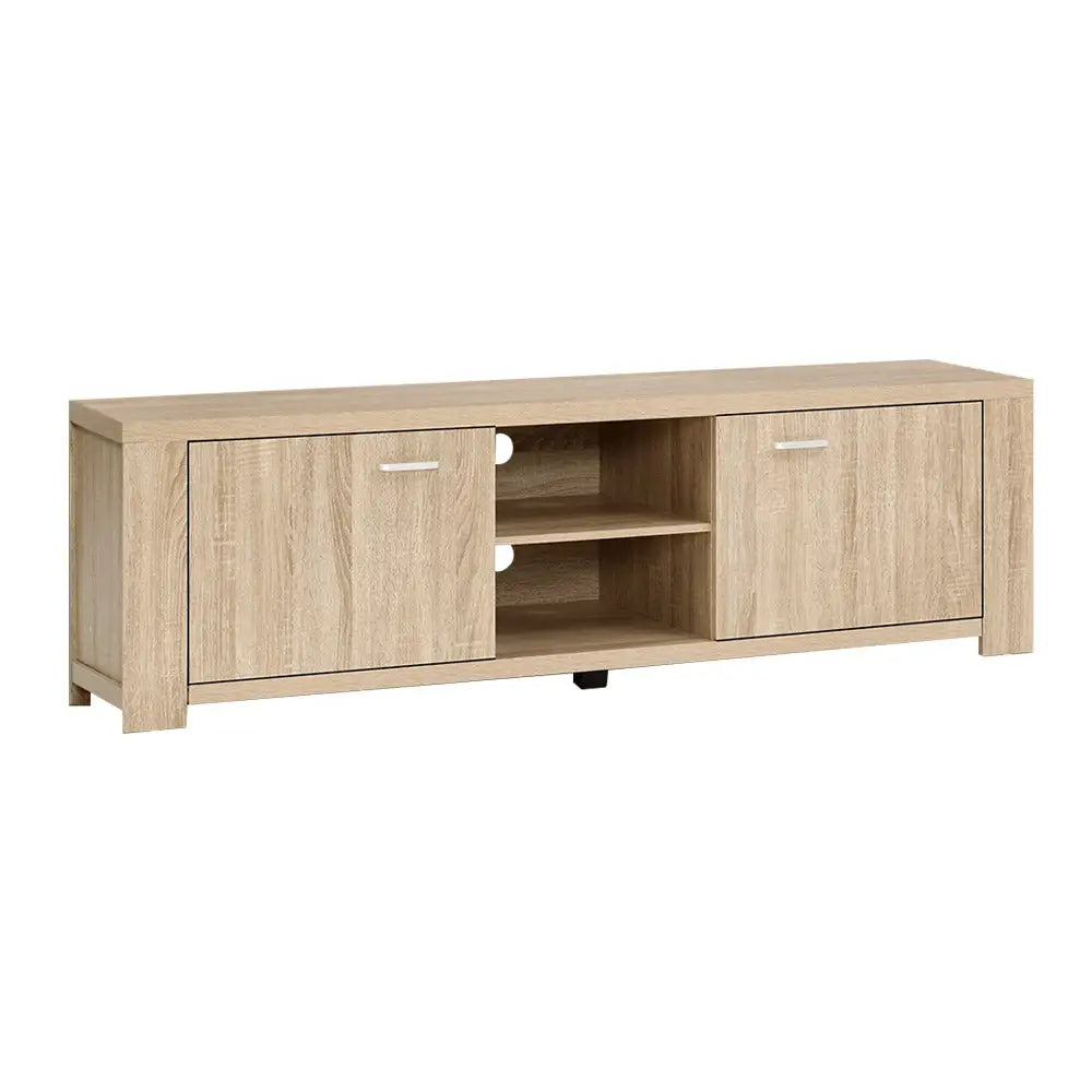 Artiss TV Entertainment Unit 160cm Oak Maxi - Furniture > Living Room