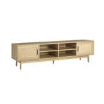 Artiss TV Entertainment Unit 180cm Rattan Cole - Furniture > Living Room