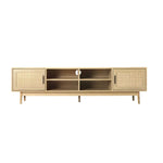 Artiss TV Entertainment Unit 180cm Rattan Cole - Furniture > Living Room