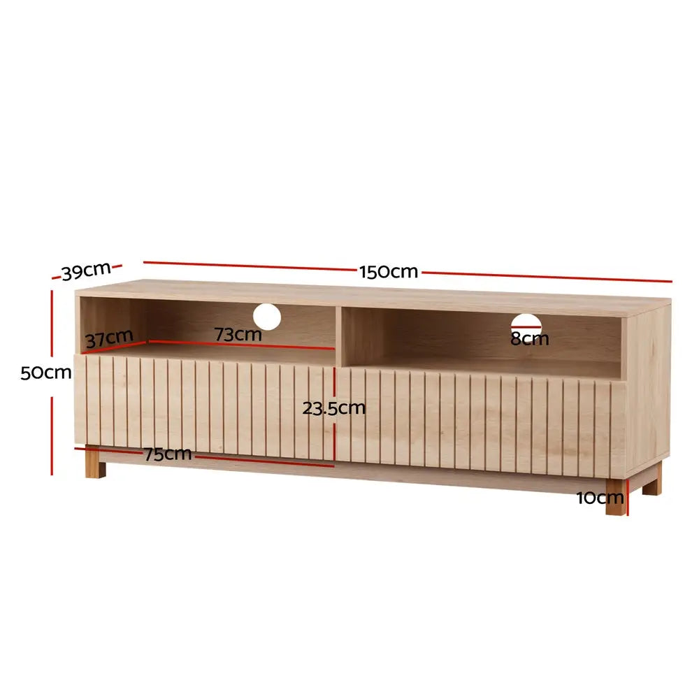 Artiss TV Entertainment Unit Stand 150CM - Furniture > Living Room