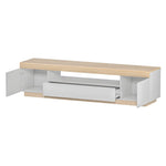 Artiss TV Entertainment Unit Stand 180CM White Wood - Furniture > Living Room