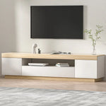 Artiss TV Entertainment Unit Stand 180CM White Wood - Furniture > Living Room