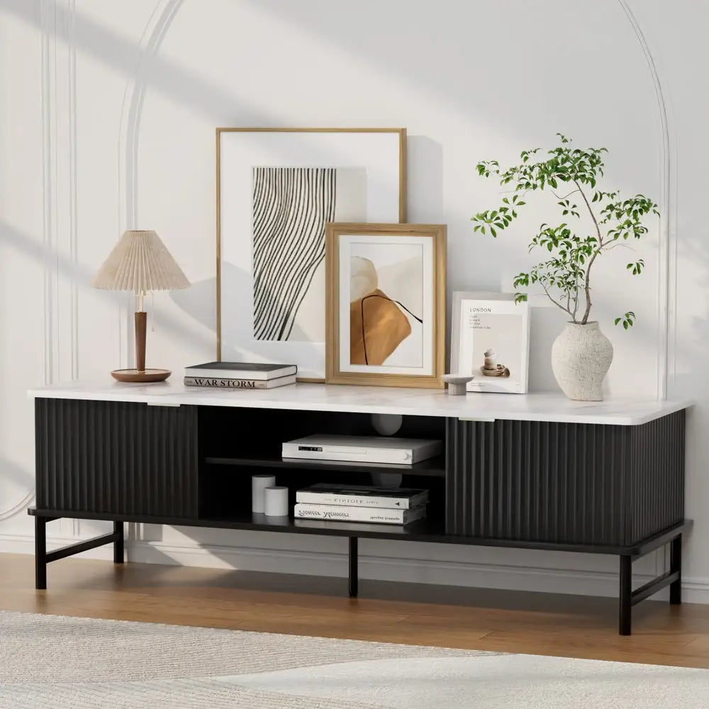 Artiss TV Entertainment Unit Stand Storage 140CM - Furniture > Living Room