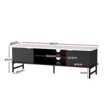 Artiss TV Entertainment Unit Stand Storage 140CM - Furniture > Living Room