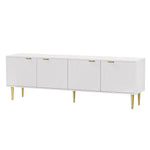 Artiss TV Entertainment Unit Stand Storage 180CM White - Furniture > Living Room