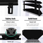 Artiss TV Stand Mount Bracket for 32’’-60’’ LED LCD 3 Tiers Storage Floor Shelf - Audio & Video > TV Accessories