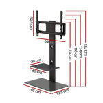 Artiss TV Stand Mount Bracket for 32’’-70’’ LED LCD 2 Tiers Storage Floor Shelf - Audio & Video > TV Accessories