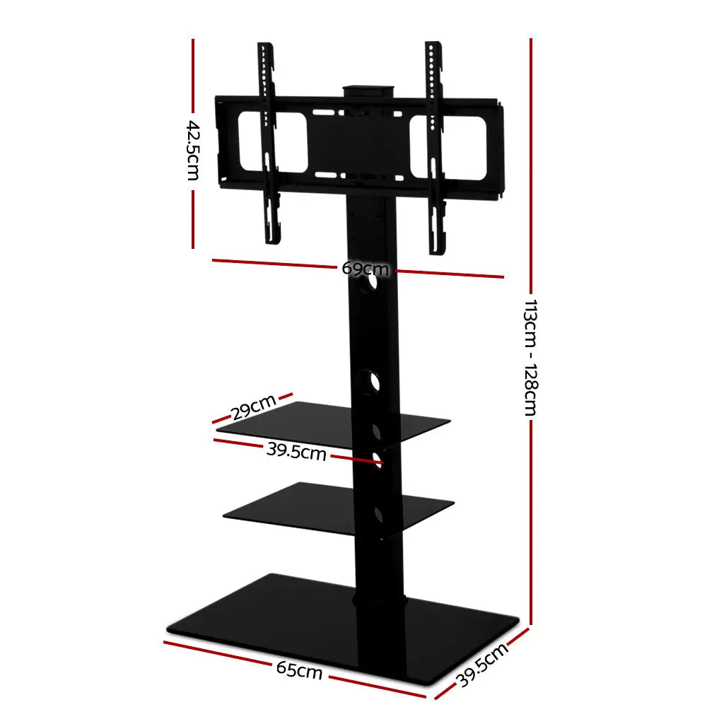 Artiss TV Stand Mount Bracket for 32’’-70’’ LED LCD 3 Tiers Storage Floor Shelf - Audio & Video > TV Accessories
