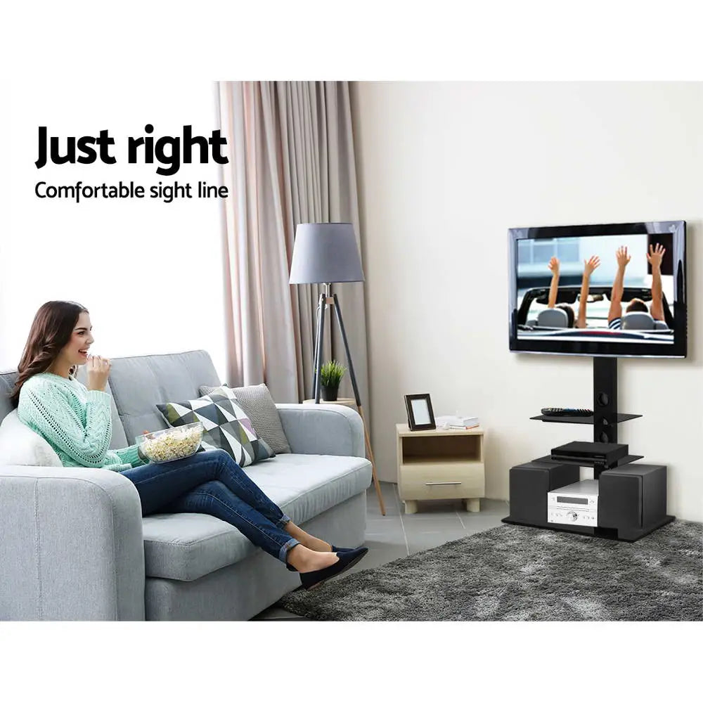 Artiss TV Stand Mount Bracket for 32’’-70’’ LED LCD 3 Tiers Storage Floor Shelf - Audio & Video > TV Accessories