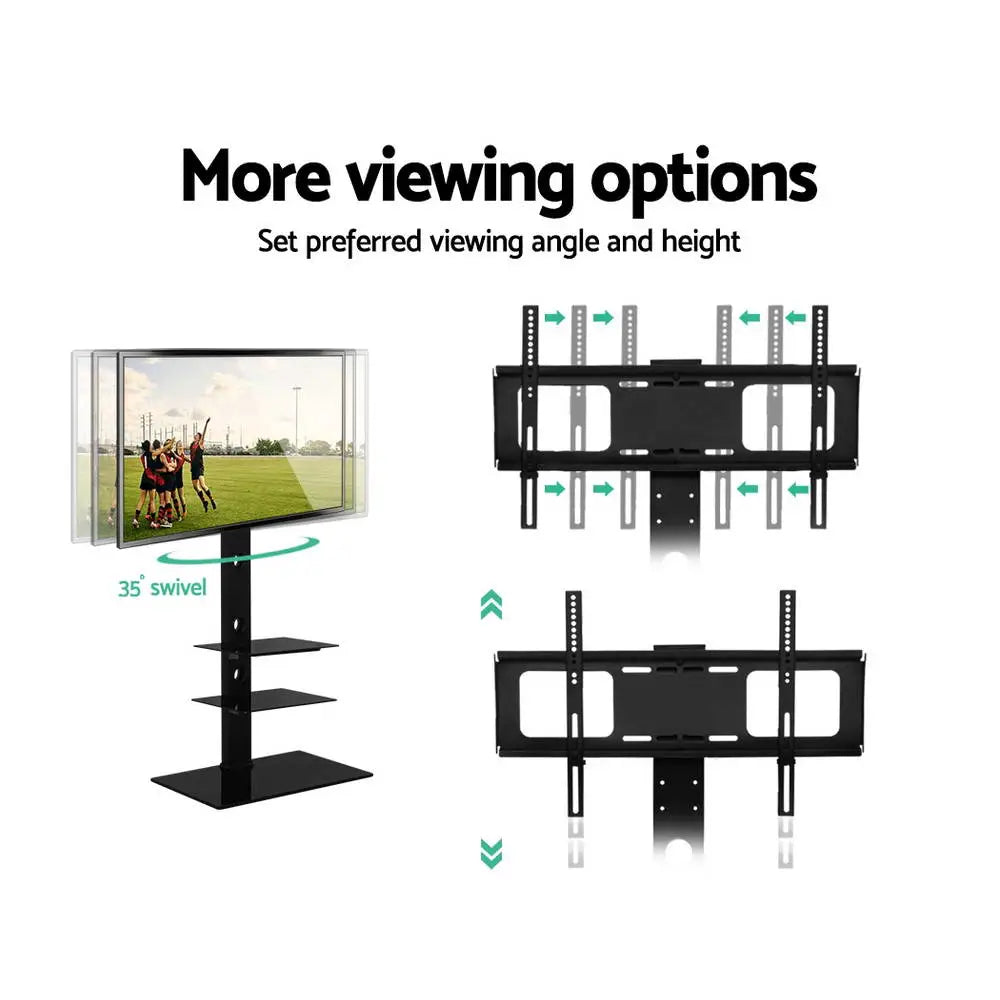 Artiss TV Stand Mount Bracket for 32’’-70’’ LED LCD 3 Tiers Storage Floor Shelf - Audio & Video > TV Accessories