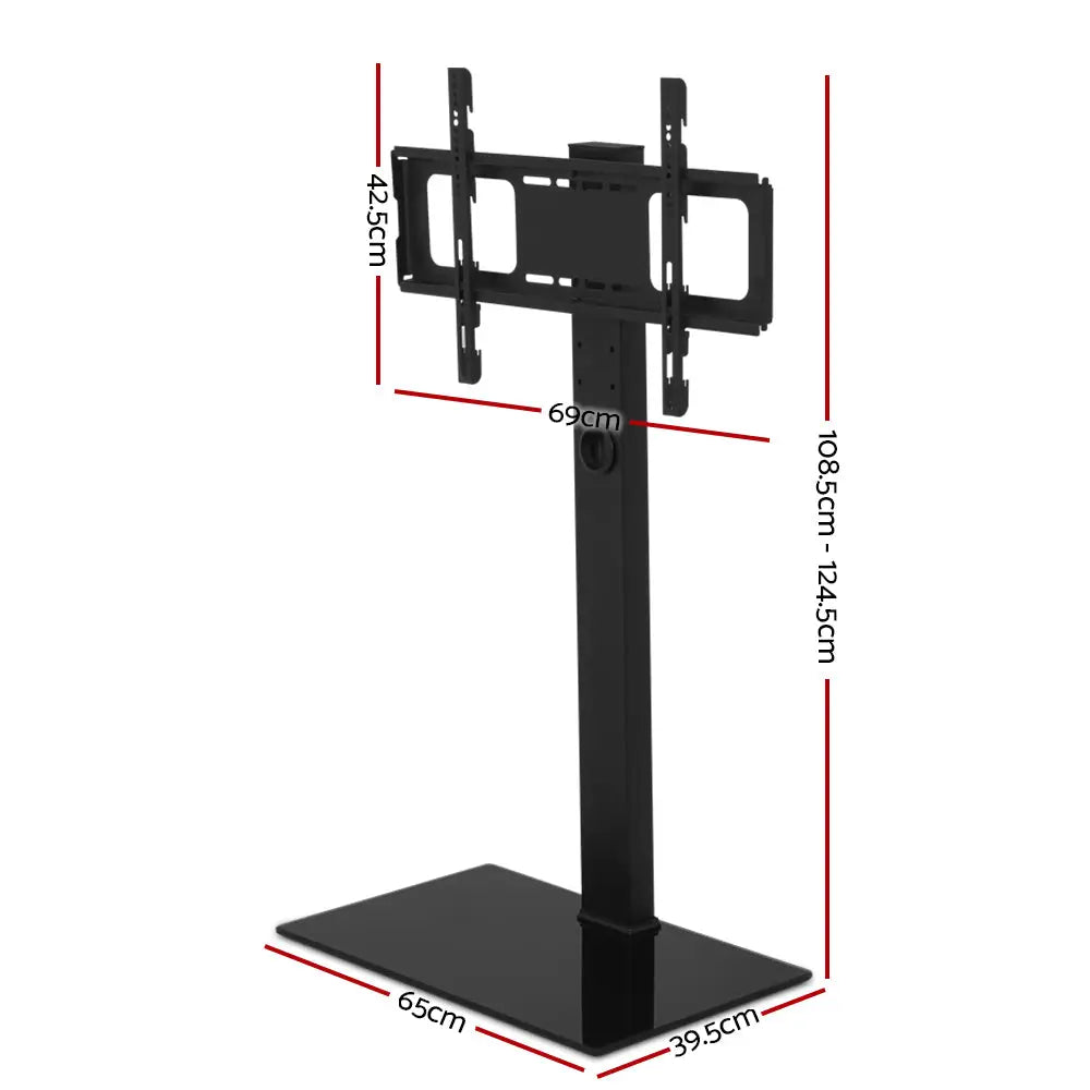 Artiss TV Stand Mount Bracket for 32’’-70’’ LED LCD Glass Storage Floor Shelf - Audio & Video > TV Accessories