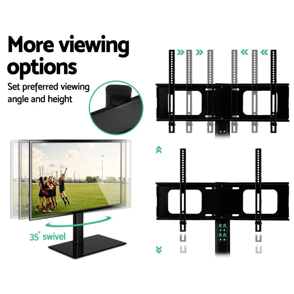 Artiss TV Stand Mount Bracket for 32’’-70’’ LED LCD Swivel Tabletop Desktop Plasma - Audio & Video > TV Accessories