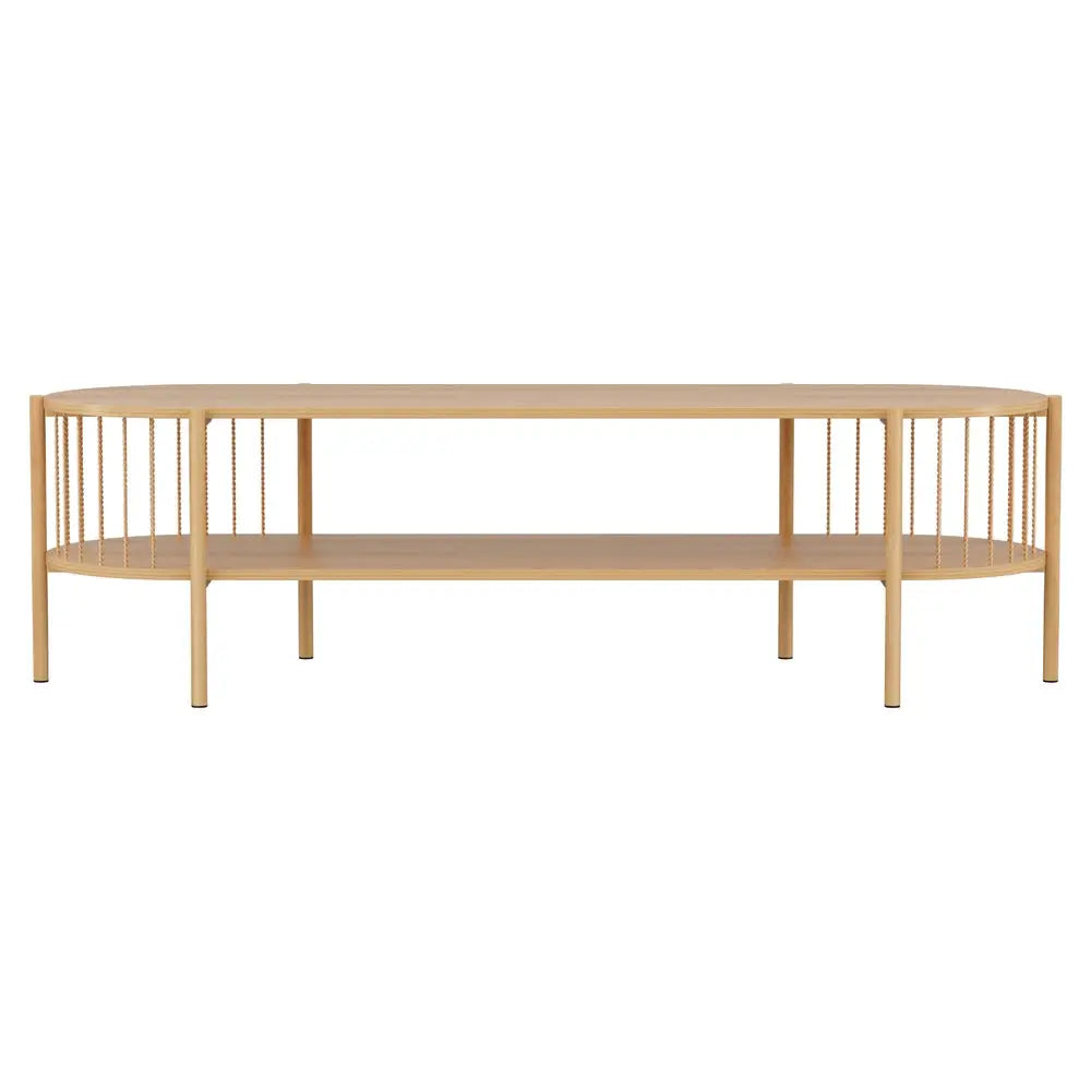 Artiss TV Unit Entertainment Unit Storage Shelf 148cm Pine - Furniture > Living Room > TV Units