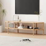 Artiss TV Unit Entertainment Unit Storage Shelf 148cm Pine - Furniture > Living Room > TV Units