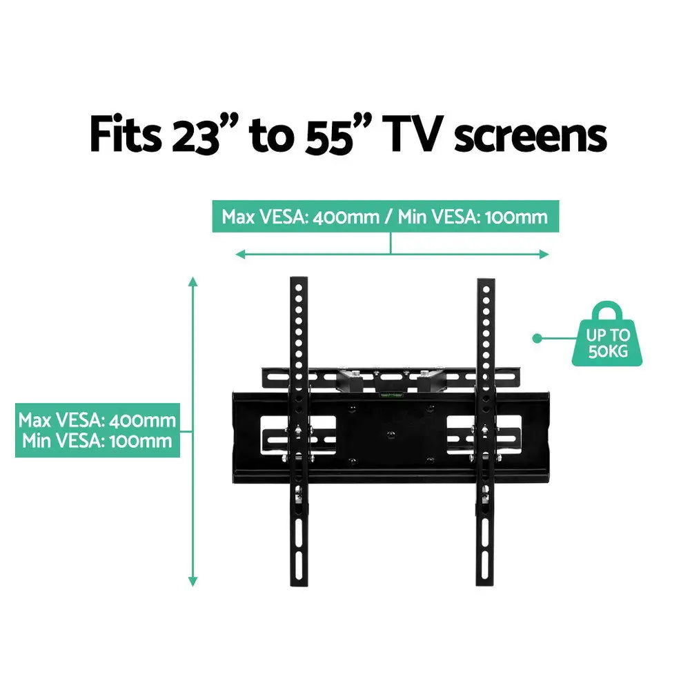 Artiss TV Wall Mount Bracket for 23’’-55’’ LED LCD Full Motion Dual Strong Arms - Audio & Video > TV Accessories