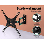 Artiss TV Wall Mount Bracket for 24’’-50’’ LED LCD TVs Full Motion Strong Arms - Audio & Video > TV Accessories
