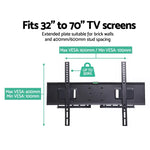Artiss TV Wall Mount Bracket for 32’’-70’’ LED LCD Full Motion Dual Strong Arms - Audio & Video > TV Accessories