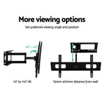 Artiss TV Wall Mount Bracket for 32’’-70’’ LED LCD TVs Full Motion Strong Arms - Audio & Video > TV Accessories