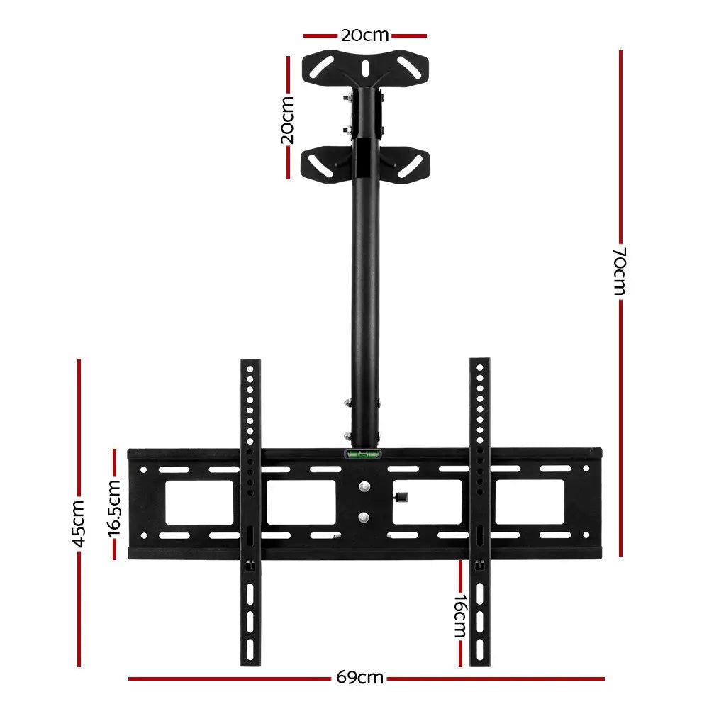 Artiss TV Wall Mount Bracket for 32’’-75’’ LED LCD TVs Full Motion Ceiling Mounted - Audio & Video > TV Accessories