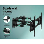 Artiss TV Wall Mount Bracket for 32’’-80’’ LED LCD Full Motion Dual Strong Arms - Audio & Video > TV Accessories