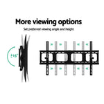 Artiss TV Wall Mount Bracket for 42’’-90’’ LED LCD TVs Tilt Slim Flat Low Profile - Audio & Video > TV Accessories