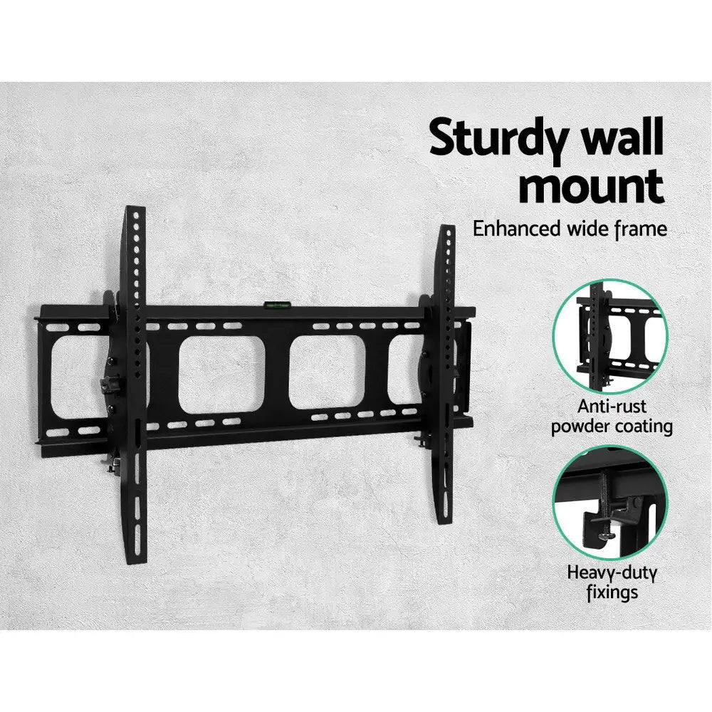 Artiss TV Wall Mount Bracket for 42’’-90’’ LED LCD TVs Tilt Slim Flat Low Profile - Audio & Video > TV Accessories