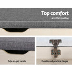 Artiss Wooden Shoe Organiser - Natural - Furniture > Living Room