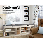 Artiss Wooden Shoe Organiser - Natural - Furniture > Living Room