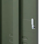 ArtissIn Bedside Table Metal Cabinet - MINI Green - Furniture > Bedroom