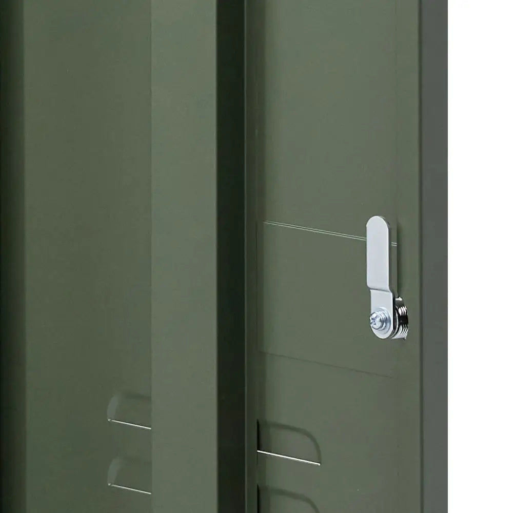 ArtissIn Bedside Table Metal Cabinet - MINI Green - Furniture > Bedroom