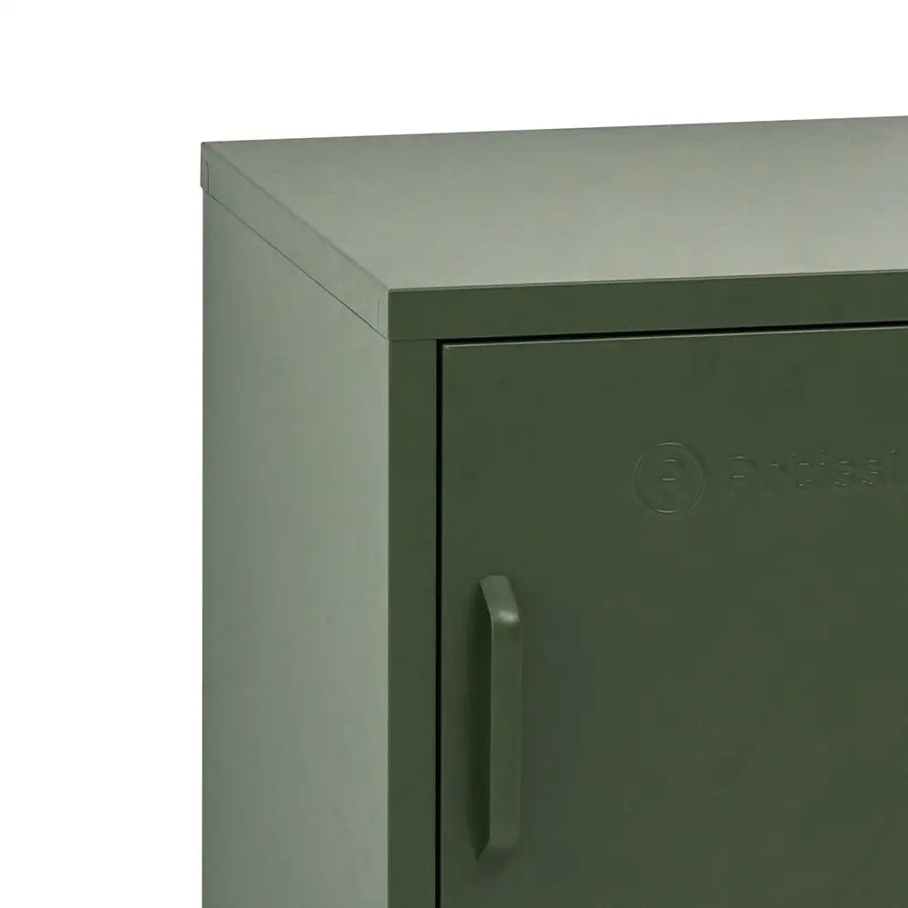 ArtissIn Bedside Table Metal Cabinet - MINI Green - Furniture > Bedroom