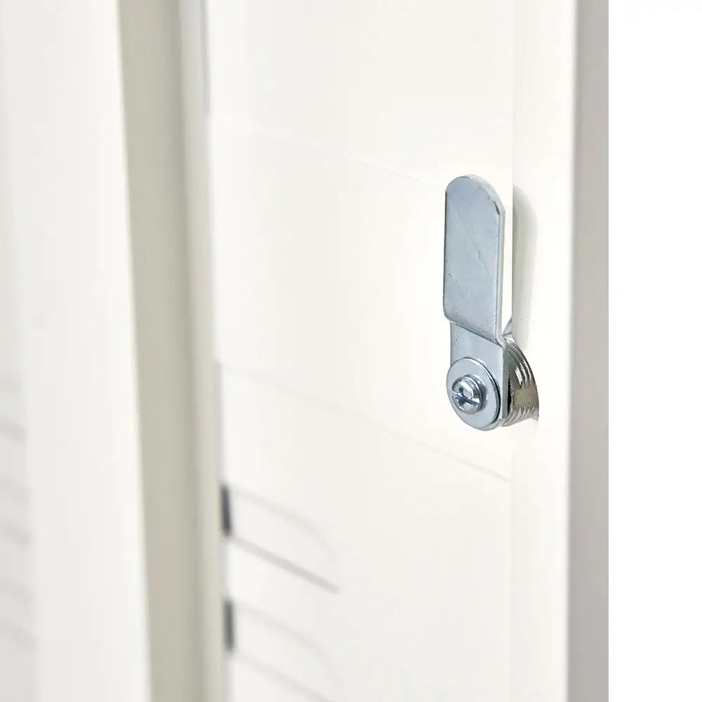 ArtissIn Bedside Table Metal Cabinet - MINI White - Furniture > Bedroom