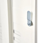 ArtissIn Bedside Table Metal Cabinet - MINI White - Furniture > Bedroom
