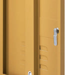 ArtissIn Bedside Table Metal Cabinet - MINI Yellow - Furniture > Bedroom