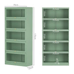 ArtissIn Buffet Sideboard Cupboard Cabinet Storage Mesh Doors Metal Green ELIA - Furniture > Dining > Buffets &
