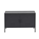 ArtissIn Buffet Sideboard Metal - BASE Charcoal - Furniture > Living Room