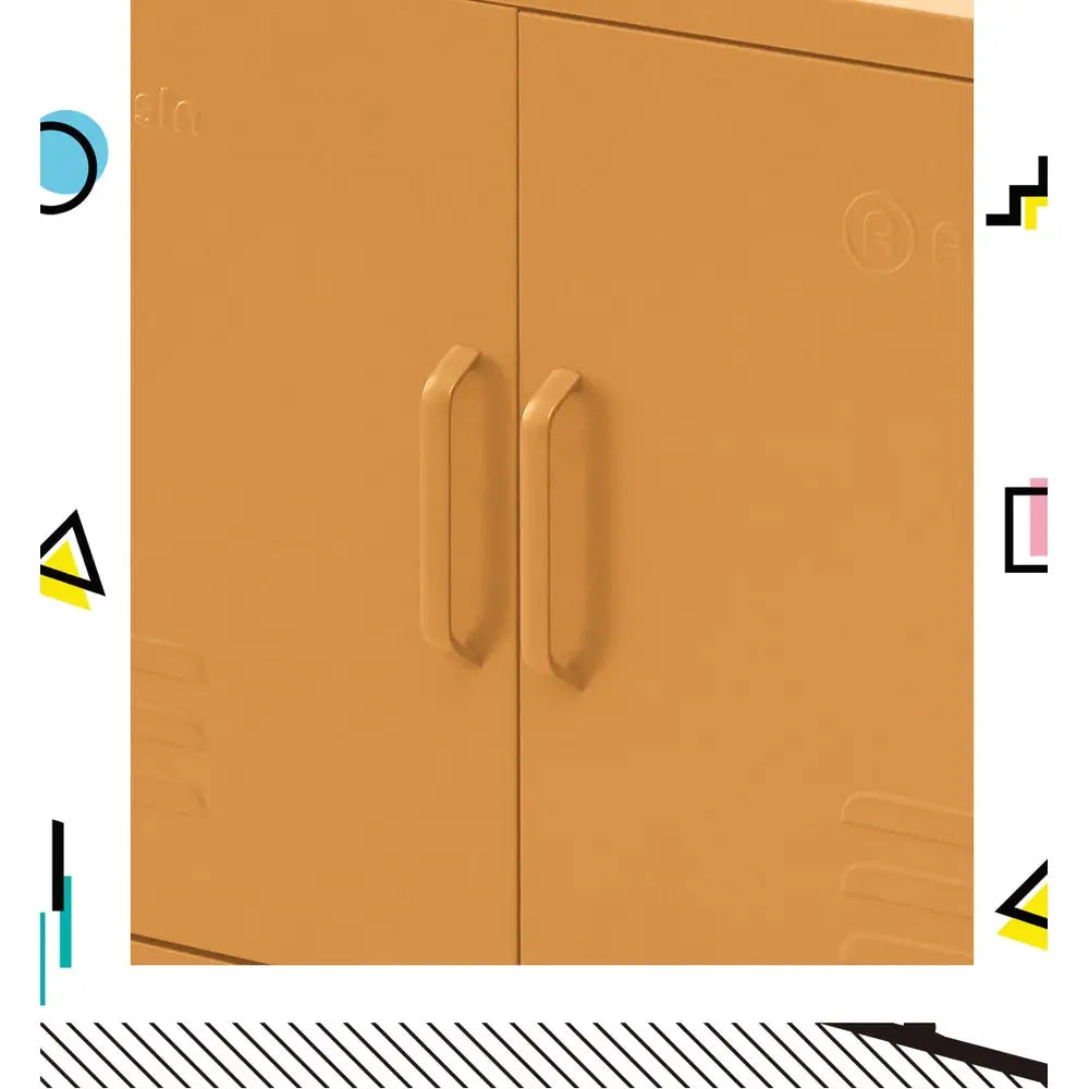 ArtissIn Buffet Sideboard Metal - BASE Yellow - Furniture > Living Room