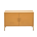 ArtissIn Buffet Sideboard Metal - BASE Yellow - Furniture > Living Room