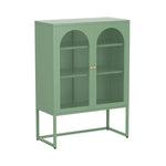 ArtissIn Buffet Sideboard Metal Cabinet - ELMA Green - Furniture > Dining > Buffets & Sideboards