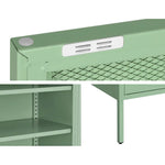 ArtissIn Buffet Sideboard Metal Cabinet - ELSA Green - Furniture > Dining > Buffets & Sideboards