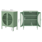 ArtissIn Buffet Sideboard Metal Cabinet - ELSA Green - Furniture > Dining > Buffets & Sideboards