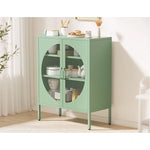 ArtissIn Buffet Sideboard Metal Cabinet - ELSA Green - Furniture > Dining > Buffets & Sideboards