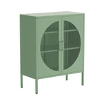 ArtissIn Buffet Sideboard Metal Cabinet - ELSA Green - Furniture > Dining > Buffets & Sideboards